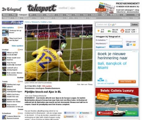 Presa din Olanda: Steaua a făcut KNOCK-OUT Ajax!